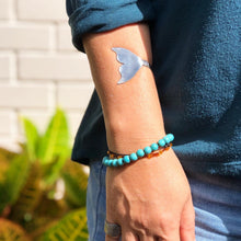 Load image into Gallery viewer, Whale Tail Cuff Bracelet